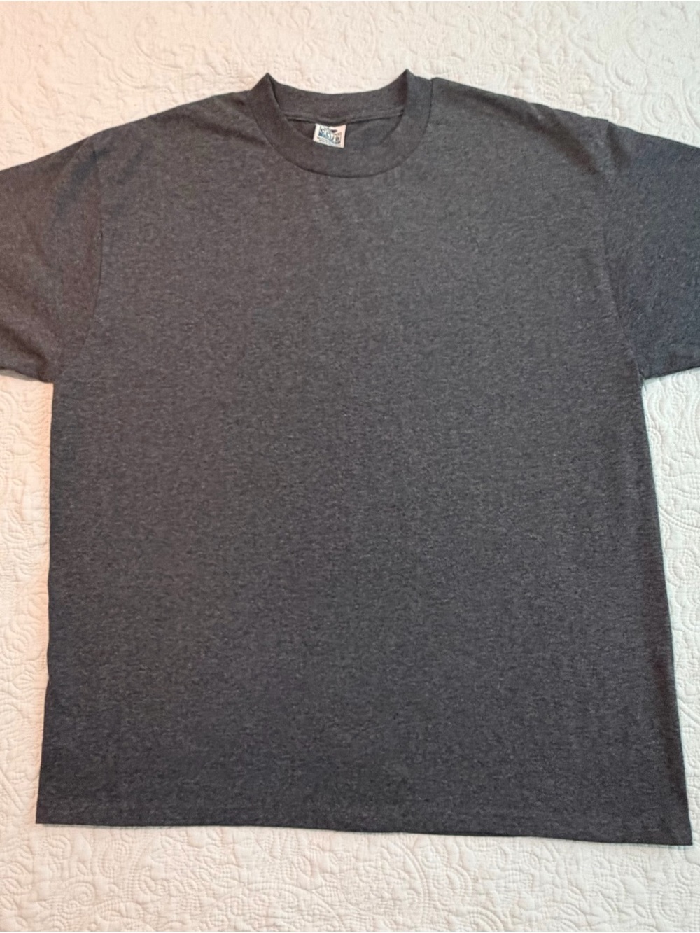 Pro Club Comfort Charcoal Heather Grey Tee XL
